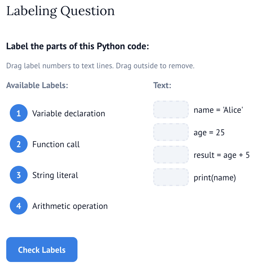 labeling
